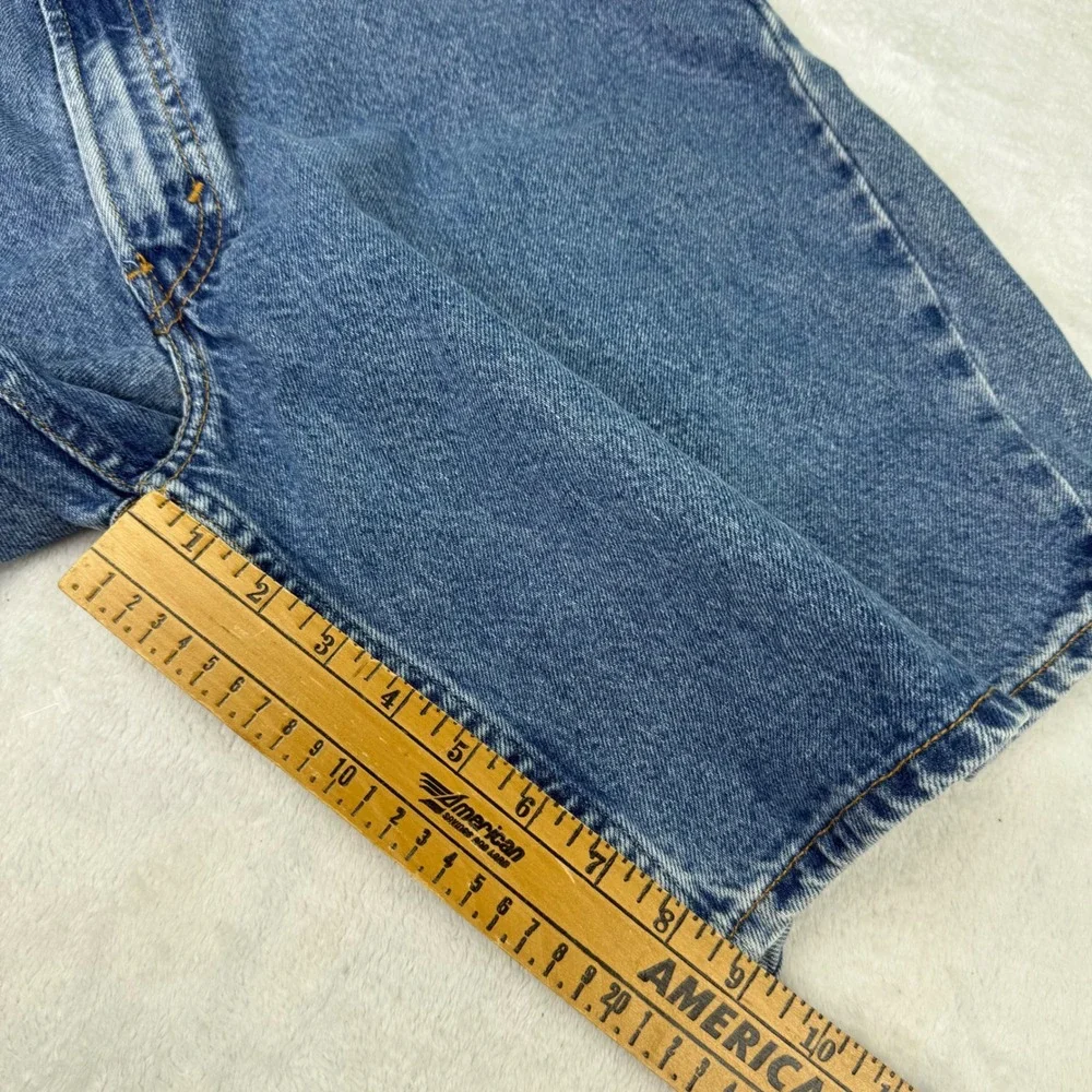 Levis 550 Relaxed Fit Denim Shorts Mens 38 Blue Med Wash Cotton‎ Jean Jorts Dad